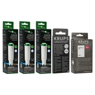 Zestaw do konserwacji ekspresu Krups (3x filtr CFL-701B + tabletki XS3000 + odkamieniacz F054)