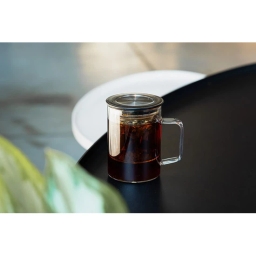 Szklanka do herbaty z zaparzaczem Vialli Design DIVA 350ml 29385 - miniatura 5