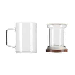 Szklanka do herbaty z zaparzaczem Vialli Design SOHO 350ml 29354 - miniatura 3