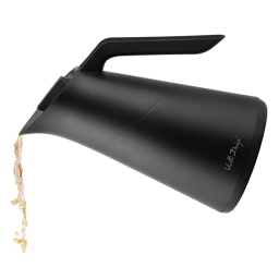 Termos z wkładem szklanym Vialli Design SOHO 1L (czarny) 29668 - miniatura 3