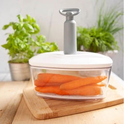 Zestaw pojemników prożniowych do przechowywania żywności DAFI SET3 (biały) - miniatura 4