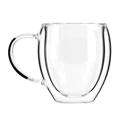 Szklanki termiczne do kawy z uszkiem Vialli Design NOA 250ml (4szt.) 29767 - miniatura 2