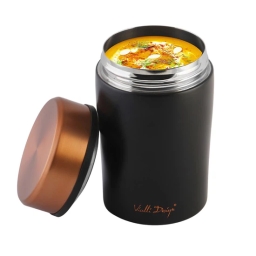 Termos obiadowy Vialli Design FUORI 500ml (czarny gold rose) 28067 - miniatura 3