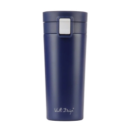 Kubek termiczny do kawy i herbaty Vialli Design FUORI 400ml (granatowy) 27701 - miniatura 1