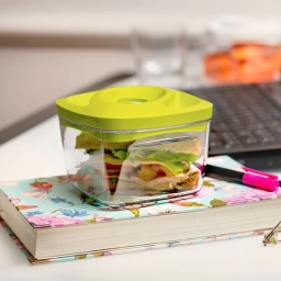 Zestaw pojemników prożniowych do przechowywania żywności DAFI SET5 (zielony) - miniatura 6