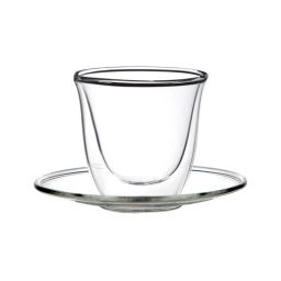 Szklaneczka termiczna do espresso ze spodkiem FilterLogic CFL-657 (1szt.) - miniatura 6