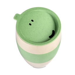 Kubek termiczny Koziol AROMA TO GO 2.0 7589276 (beżowo-zielony) - miniatura 2