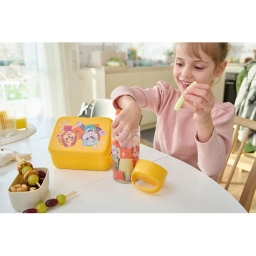 Lunchbox dla dzieci śniadaniówka Koziol Candy L Psi Patrol GROW 8315737 (żółty) - miniatura 3