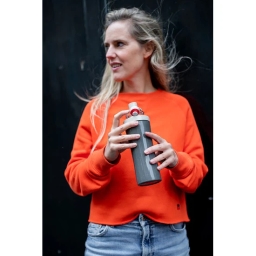 Butelka na wodę Koziol 425ml PLOPP TO GO 7796701 (popielata) - miniatura 5