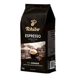 Kawa ziarnista Tchibo Sicilia 3kg + szklanki termiczne do cappuccino FilterLogic CFL-660 w zestawie - miniatura 3