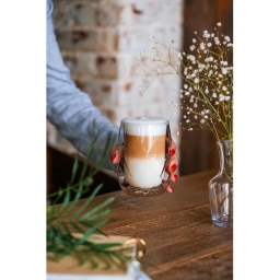 Szklanki termiczne do kawy i herbaty Vialli Design GEO 350ml (2szt.) 27589 - miniatura 5