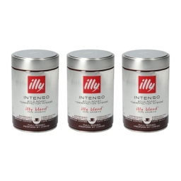 Kawa mielona w puszce Illy Espresso Black 250g (3szt.) - miniatura 1