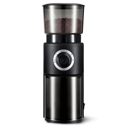 Elektryczny automatyczny młynek do mielenia kawy ziarnistej Tchibo (czarny) - miniatura 1