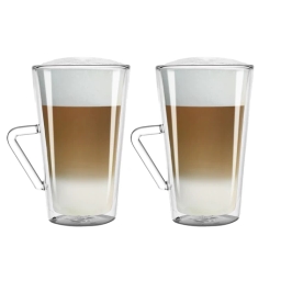 Kawa ziarnista Tchibo Barista Caffe Crema 3kg + szklanki termiczne do latte z uchem FilterLogicCFL-675B w zestawie - miniatura 4