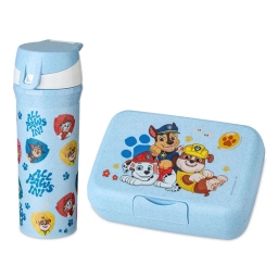Zestaw śniadaniowy Koziol PSI PATROL GROW błękitny (lunchbox Candy L + butelka bidon na wodę 500ml) - miniatura 1