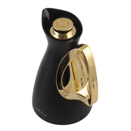 Termos z wkładem szklanym Vialli Design ALESSIA 1L (czarno-złoty) 29200 - miniatura 3