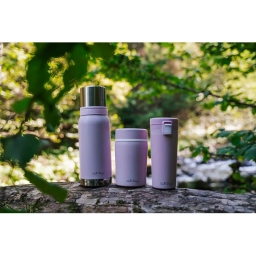 Kubek termiczny do kawy i herbaty Vialli Design FUORI 400ml (różowy) 27688 - miniatura 10