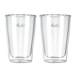 Szklanki termiczne do kawy latte macchiato Melitta 300ml (2szt.) - miniatura 1