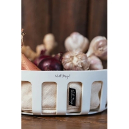 Bawełniany wkład do koszyka na pieczywo Vialli Design Livio 30343 - miniatura 4