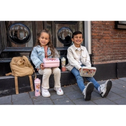 Zestaw śniadaniowy Koziol PSI PATROL beżowy (lunchbox Candy L + butelka bidon na wodę 425ml) - miniatura 5