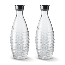 Szklana karafka butelka do saturatora Penguin SodaStream (zestaw 2szt.) - miniatura 1