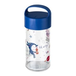 Zestaw śniadaniowy dla dzieci duży Koziol SPACE (lunchbox + lunchbox mini + snackpot + butelka bidon na wodę 500ml) - miniatura 6