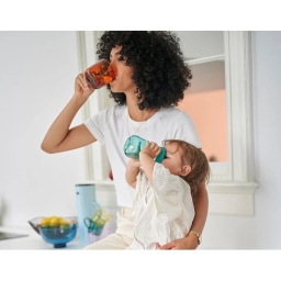 Kubek treningowy dla dziecka Mepal MIO Flowers & Butterflies 300ml 108016065243 - miniatura 2