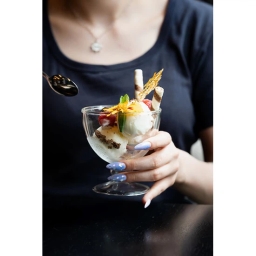 Pucharek do deserów z podwójną ścianką Vialli Design Amo 250ml (2szt.) 28999 - miniatura 5