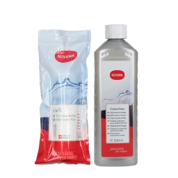 Zestaw do konserwacji ekspresu Nivona: filtr NIRF700 +płyn do systemu mleka NIRK705 - miniatura 5
