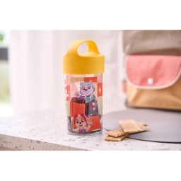 Zestaw śniadaniowy dla dzieci duży Koziol Psi Patrol GROW żółty (lunchbox + lunchbox mini + snackpot + butelka bidon na wodę 500ml) - miniatura 5
