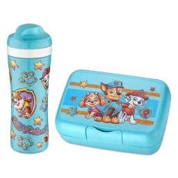 Zestaw śniadaniowy Koziol PSI PATROL niebieski (lunchbox Candy L + butelka bidon na wodę 425ml) - miniatura 1