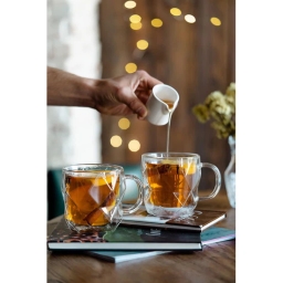 Szklanki termiczne do kawy i herbaty Vialli Design GEO 330ml (2szt.) 28500 - miniatura 6