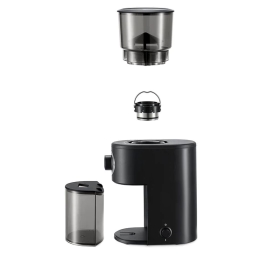 Elektryczny automatyczny młynek do mielenia kawy ziarnistej Tchibo (czarny) - miniatura 3