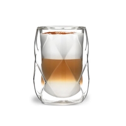 Szklanki termiczne do kawy i herbaty Vialli Design GEO 250ml (2szt.) 27572 - miniatura 3