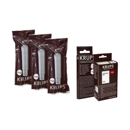 Zestaw do konserwacji ekspresu Krups (3x filtr F088 + tabletki XS3000 + odkamieniacz F054) - miniatura 9