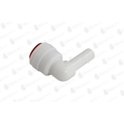 Kolanko łączące wężyk DMfit ATEU0404R (1/4" tube x 1/4" stem) - miniatura 2