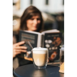 Szklanki termiczne do kawy Vialli Design VITA 320ml (zestaw 6szt.) + słomki szklane 26858 - miniatura 4