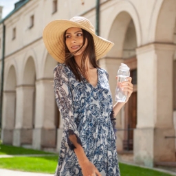 Bidon na wodę Dafi 0,6L (biały) - miniatura 5