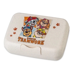 Zestaw śniadaniowy dla dzieci duży Koziol Psi Patrol GROW beżowy (lunchbox + lunchbox mini + snackpot + butelka bidon na wodę 500ml) - miniatura 3