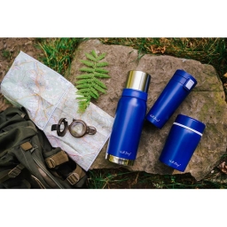 Kubek termiczny do kawy i herbaty Vialli Design FUORI 400ml (granatowy) 27701 - miniatura 10