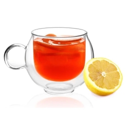 Szklanka termiczna do kawy i herbaty Vialli Design AMO 220ml 20276 (4szt.) - miniatura 2