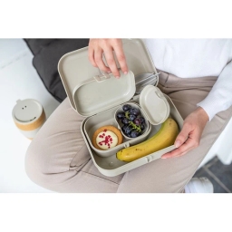 Lunchbox zestaw + sztućce Koziol PASCAL READY 7168700 (beżowy) - miniatura 2