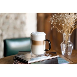 Szklanki termiczne do kawy i herbaty Vialli Design CARBON 350ml (2szt.) - miniatura 3