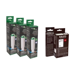 Zestaw do konserwacji ekspresu Krups (3x filtr CFL-701B + tabletki XS3000 + odkamieniacz F054) - miniatura 9