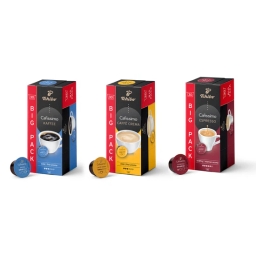 Kapsułki kawa Tchibo Fine Aroma / Espresso Intense / Crema Fine Aroma (zestaw promocyjny 90szt.) - miniatura 1