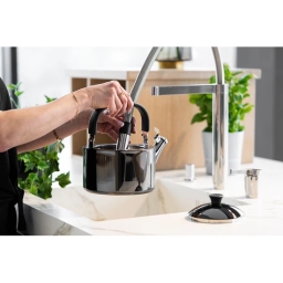 Czajnik z gwizdkiem Vialli Design DIAMANTE 1,5L (grafit polerowany) 28180 - miniatura 11