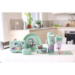 Zestaw śniadaniowy Koziol REX (lunchbox Candy L + butelka bidon na wodę 500ml) - miniatura 4