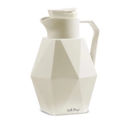 Termos z wkładem szklanym Vialli Design GEO 1L (biały) 27473 - miniatura 1