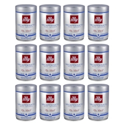 Kawa ziarnista w puszce Illy bezkofeinowa 250g (12szt.) - miniatura 1