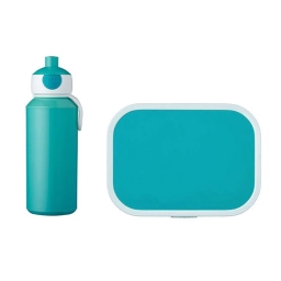 Zestaw śniadaniowy dziecięcy Mepal Campus (lunchbox + bidon) - turkusowy - miniatura 1